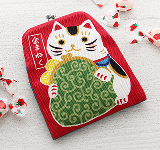 がまポチ袋　がまにゃんこ