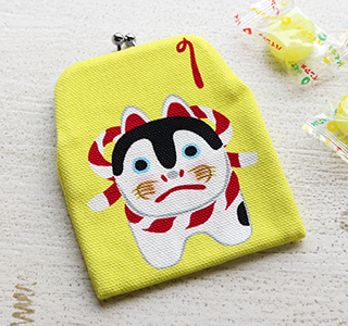 がまポチ袋【犬張子】