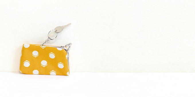 がま口キーケース