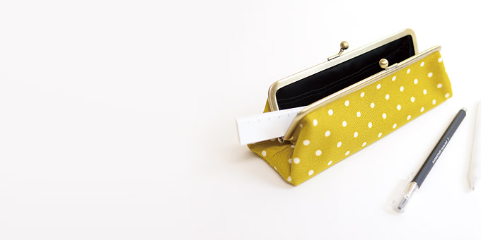 がま口ペンケース