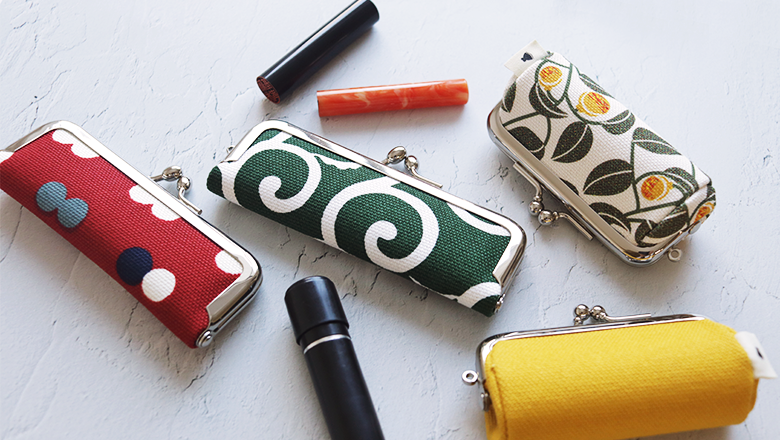 がま口印鑑ケース（はんこケース）