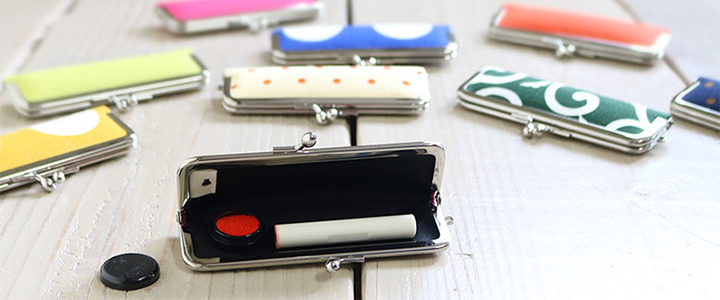 がま口印鑑ケース