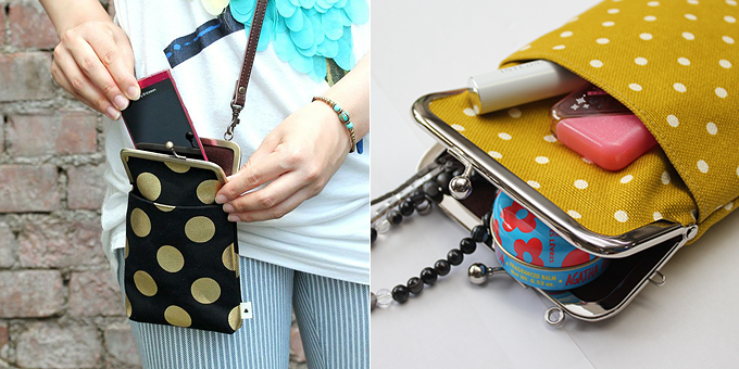 がま口ショルダーケース＋