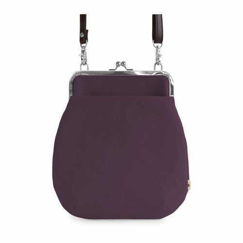 在庫商品】ポケット付きがま口フラットショルダー【帆布 在庫限り（アソート）】