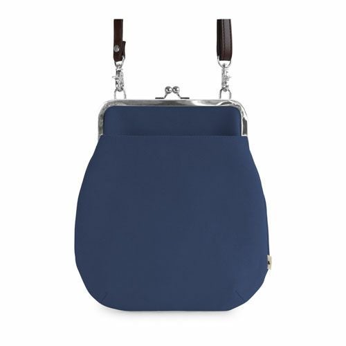 在庫商品】ポケット付きがま口フラットショルダー【帆布 在庫限り（アソート）】