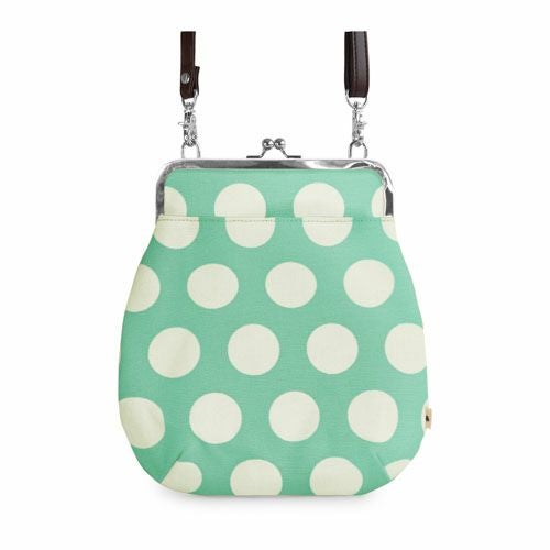 在庫商品】ポケット付きがま口フラットショルダー【帆布 在庫限り（アソート）】