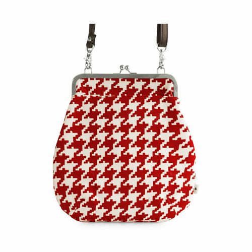 在庫商品】ポケット付きがま口フラットショルダー【帆布 在庫限り（アソート）】