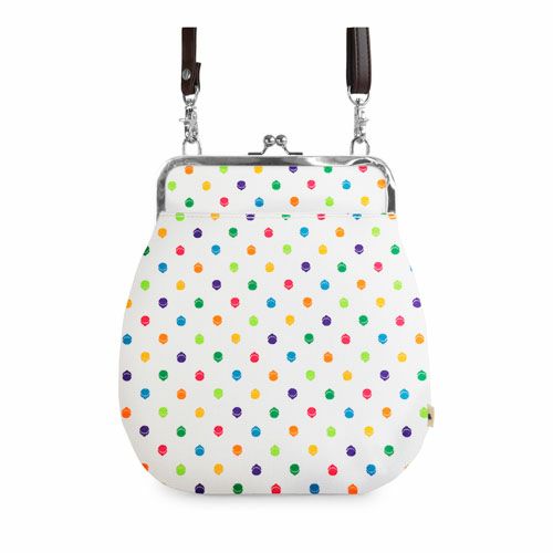 在庫商品】ポケット付きがま口フラットショルダー【帆布 在庫限り（アソート）】