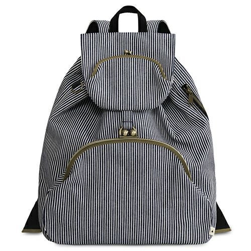 がま口リュック（大）【帆布・綿布（アソート）】