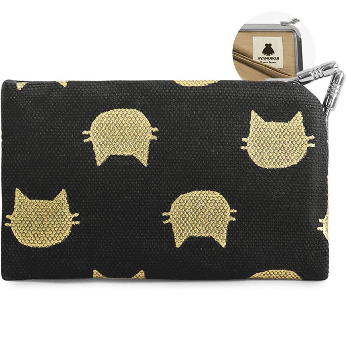 帆布 HAKUにゃんこ ブラック