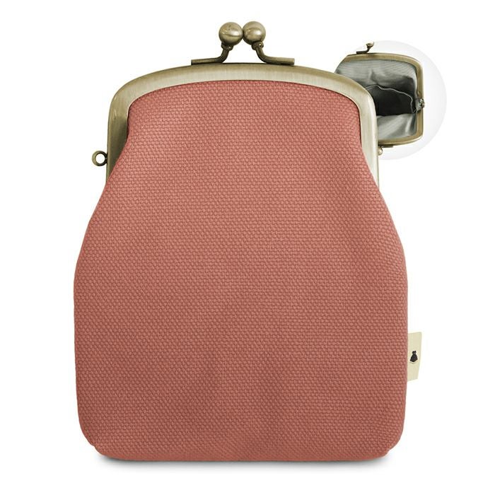 在庫商品】がま口シガレットケース【帆布・綿布（アソート）】 [M便 1