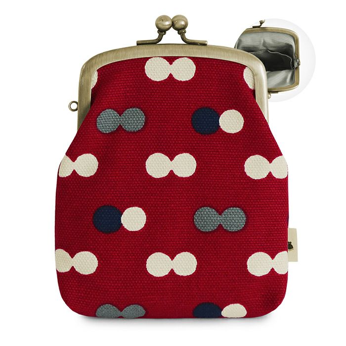 がま口シガレットケース【帆布・綿布（アソート）】