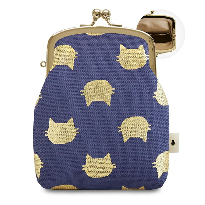 がま口シガレットケース【帆布・綿布（アソート）】