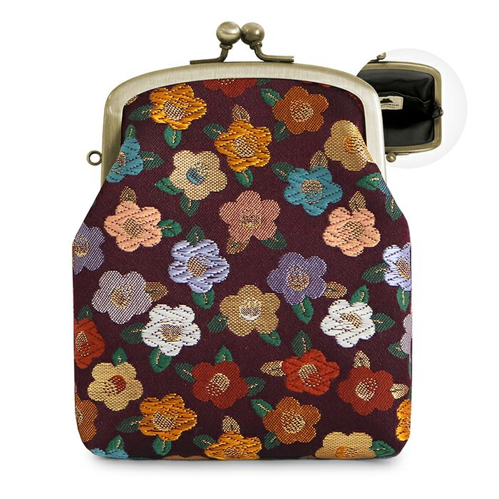 がま口シガレットケース【金襴・帯地（アソート）】