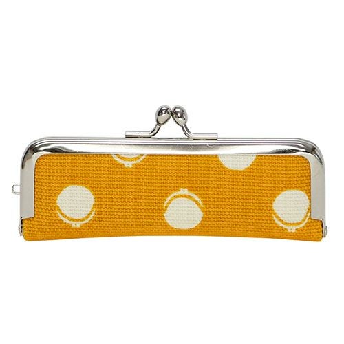 がま口印鑑ケース【帆布・がまドット大判】