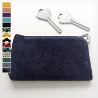 がま口キーケース【帆布・綿布（アソート）】メインイメージ