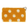 がま口キーケース【帆布・がまドット柄 大判】