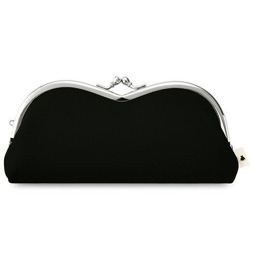 山型がま口メガネケース【帆布・無地】