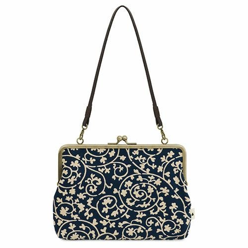 がま口手帳ケース【帆布・蛸唐草】