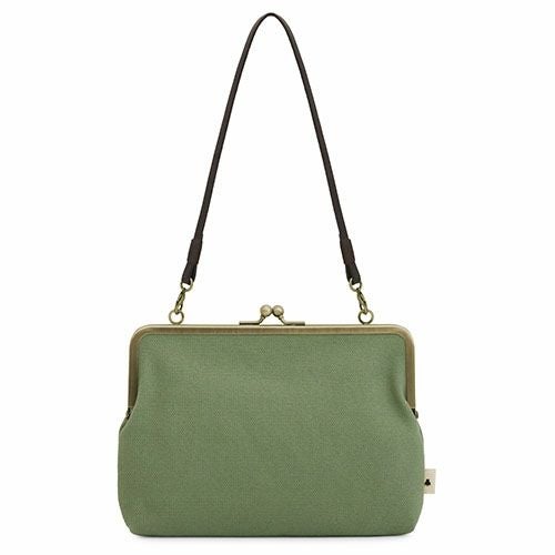 がま口手帳ケース【帆布・無地】 