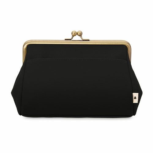 在庫商品】がま口トラベルポーチ【帆布・無地】 [M便 9/10] | がま口の