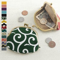 3.3寸がま口財布【帆布・綿布（アソート）】