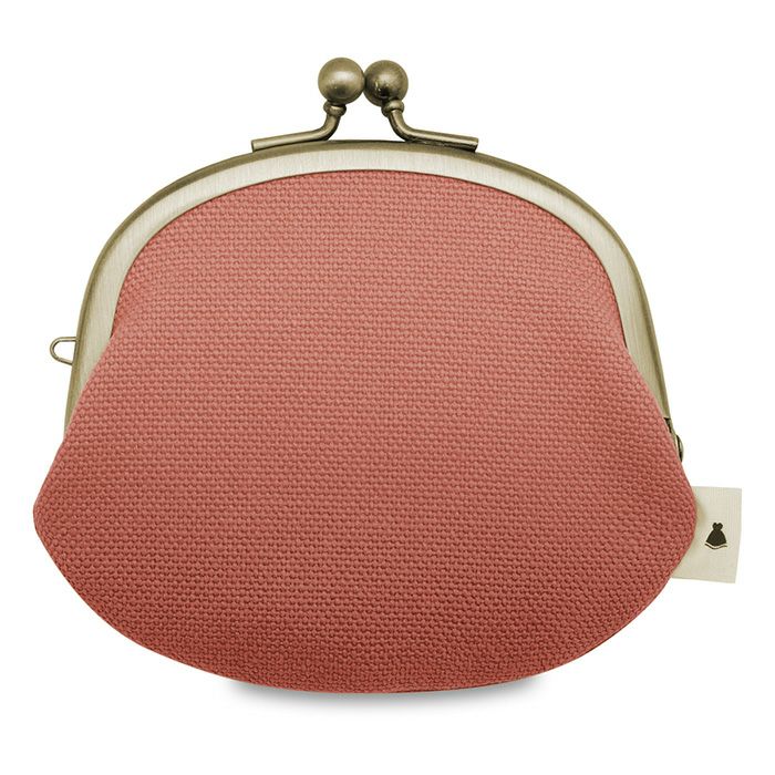 在庫商品】3.3寸がま口財布【帆布・綿布（アソート）】 [M便 1/5