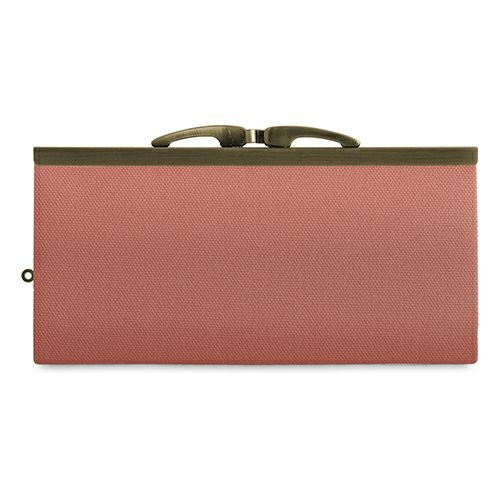 復刻型がま口長財布（マチなし）【帆布・綿布・デニム（アソート）】