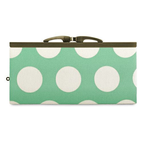 復刻型がま口長財布（マチなし）【帆布・リネン（アソート）】