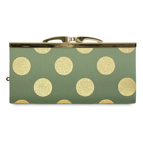 復刻型がま口長財布（マチなし）【帆布・リネン（アソート）】