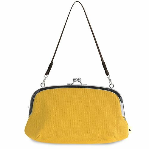 横長親子がま口財布【帆布・無地】