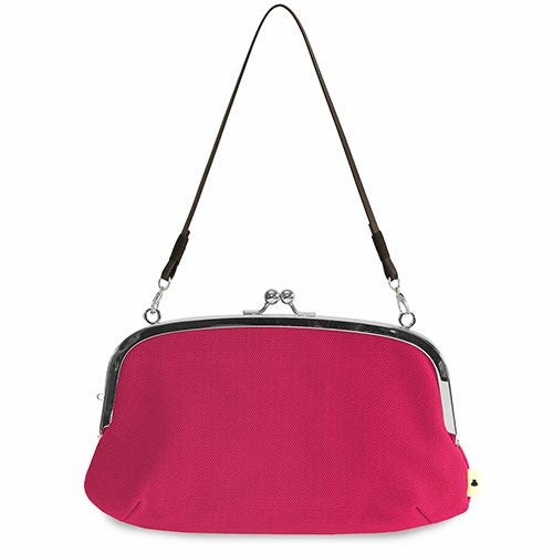 在庫商品】横長親子がま口財布【帆布・無地】 [M便 4/5] | がま口の