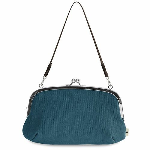 在庫商品】横長親子がま口財布【帆布・無地】 [M便 4/5] | がま口の