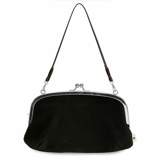 横長親子がま口財布【帆布・無地】