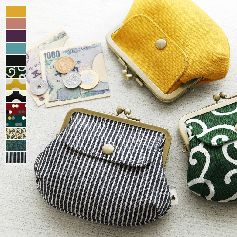 ポケット付き親子がま口財布｜AYANOKOJI