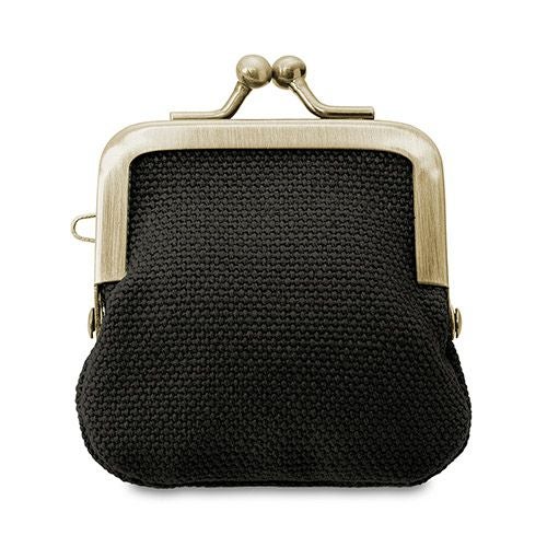 寸ぱちがま口財布【帆布・無地】