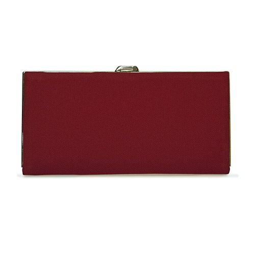 天溝がま口長財布【帆布・無地】