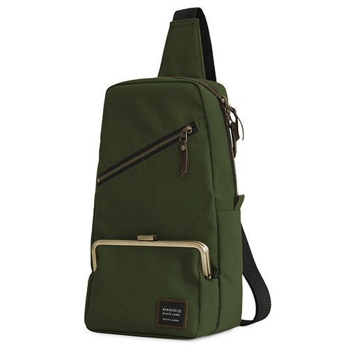 在庫商品】縦型がま口ボディバッグ【コーデュラ(R)】 | がま口の専門店