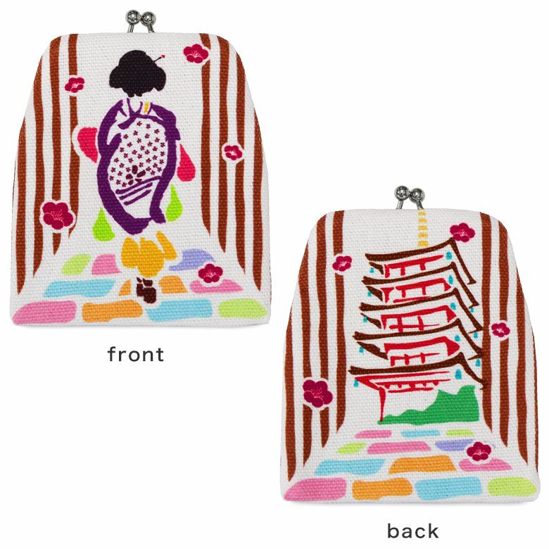 在庫商品】がまポチ袋【舞妓さん】 [M便 1/10] | がま口の専門店