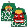 がまポチ袋【帆布 定番柄】 獅子舞