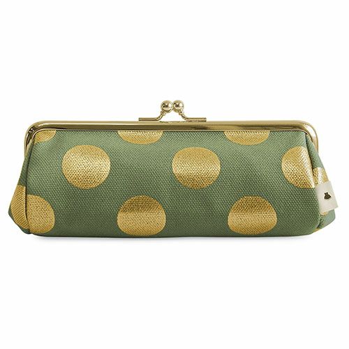 在庫商品】TAWARA型がま口ペンケース【HAKUドット】 [M便 1/2