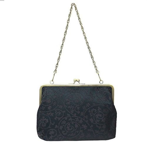 がま口手帳ケース【蛸唐草金襴】