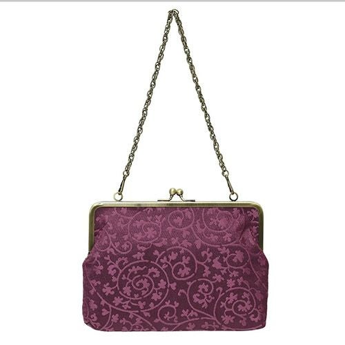 がま口手帳ケース【蛸唐草金襴】