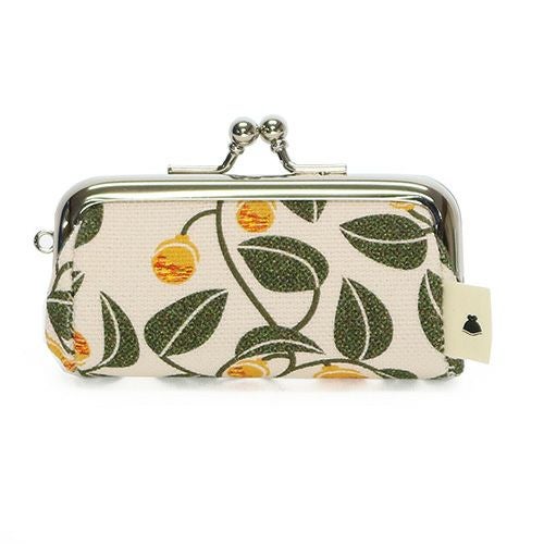 TAWARA型がま口コインケース【帆布・がまの実】