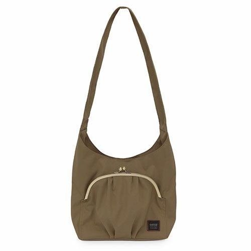 在庫商品】がま口ラフショルダーバッグ【コーデュラ(R)】 | がま口の