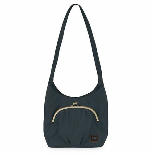 在庫商品】がま口ラフショルダーバッグ【コーデュラ(R)】 | がま口の
