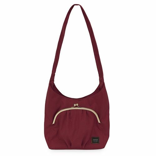 在庫商品】がま口ラフショルダーバッグ【コーデュラ(R)】 | がま口の