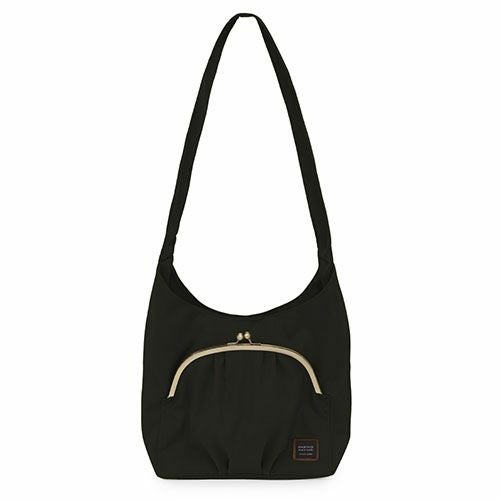 在庫商品】がま口ラフショルダーバッグ【コーデュラ(R)】 | がま口の