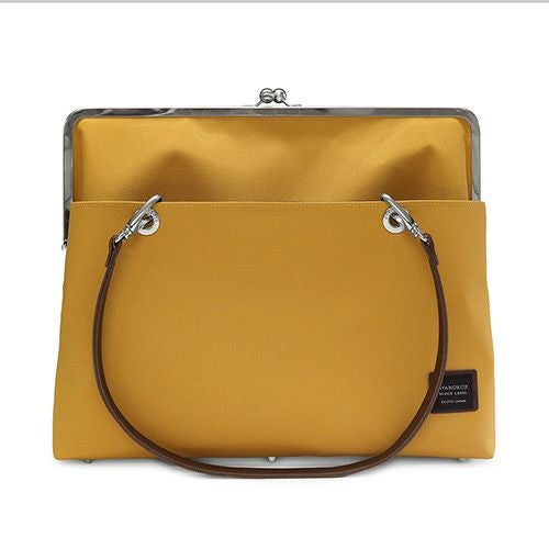 受注生産品】がま口キャリートートバッグ（大）【コーデュラ(R