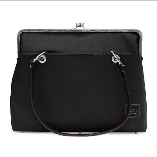 受注生産品】がま口キャリートートバッグ（大）【コーデュラ(R